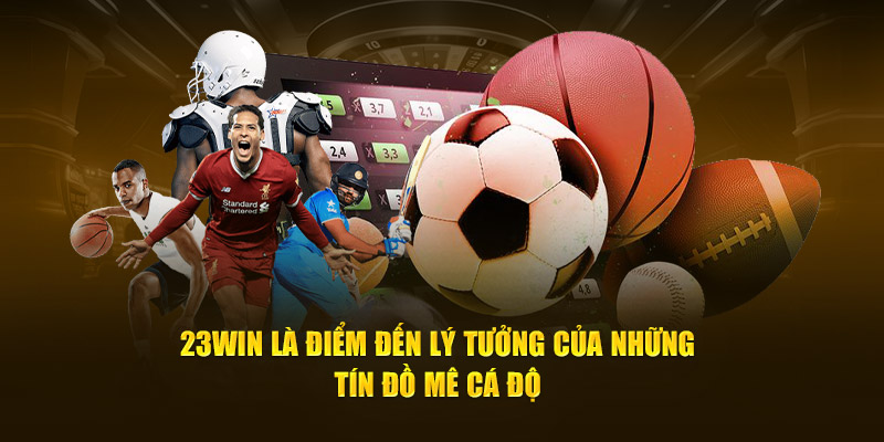 23Win là điểm đến lý tưởng của những tín đồ mê cá độ 